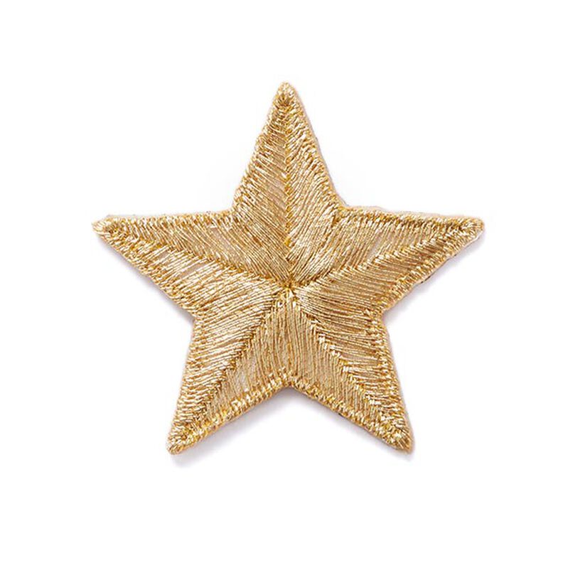 Aplikace Hvězdička – zlatá metalická,  image number 1