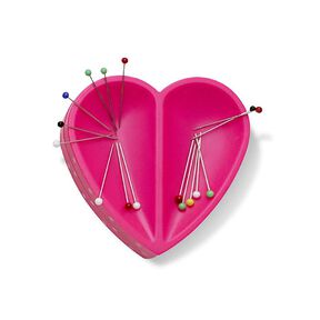 Magnetický jehelníček srdce [ Rozměry:  80  x 80  x 26 mm  ] | Prym Love – pink, 
