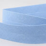 Šikmý proužek Polycotton [20 mm] – světle modra,  thumbnail number 2