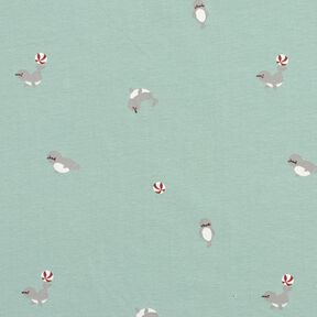 Bavln?n&yacute; žerzej Tulen&iacute; akrobacie &ndash; sv?tle modra, 