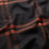 Kabátovina ze směsi vlny tartan – terracotta/černá,  thumbnail number 2