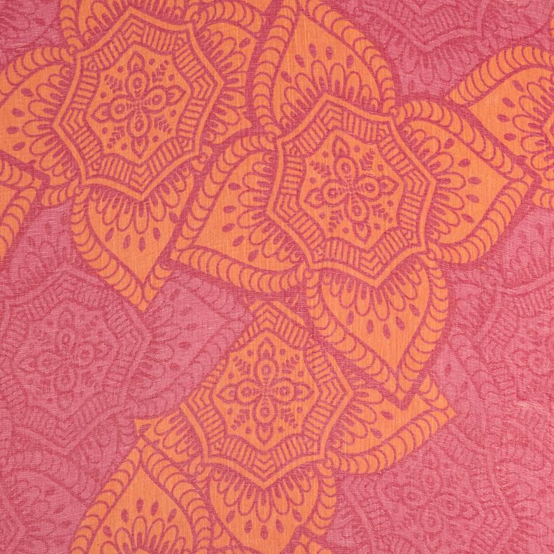 Plážové oblečení Hamamtuch Jacquard-Ornamente – červená/broskvově oranžová,  image number 1