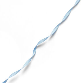 Saténová stuha [3 mm] – baby modra, 