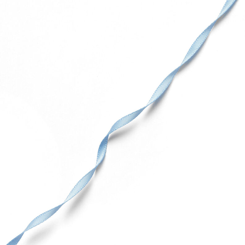 Saténová stuha [3 mm] – baby modra,  image number 2