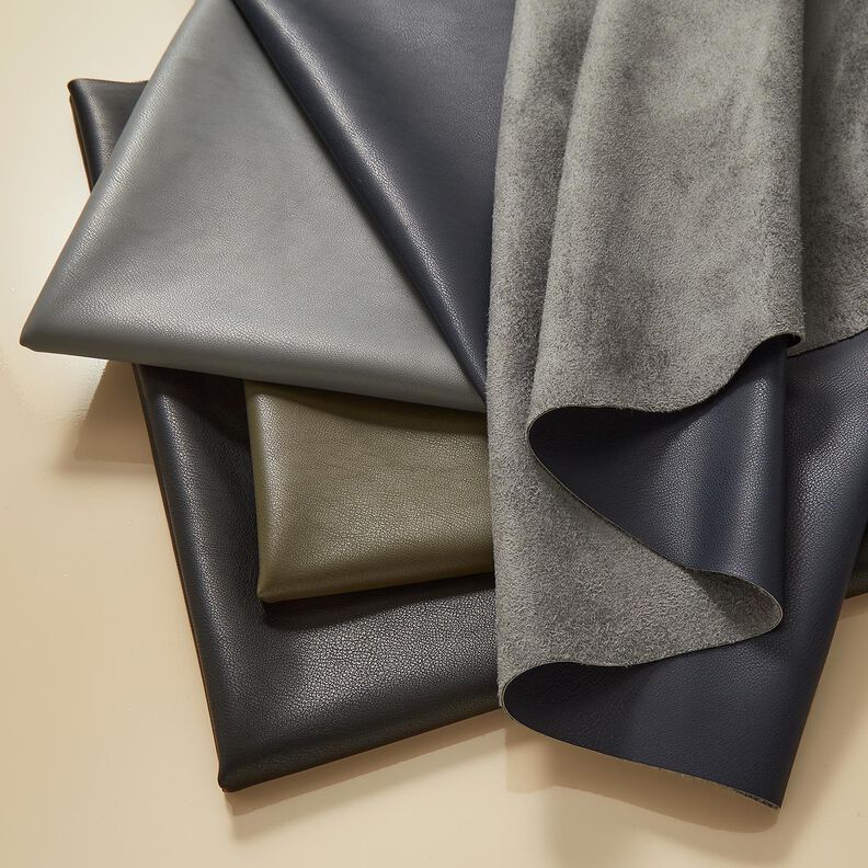 Koženka s velurovou rubovou stranou  – černá,  image number 6