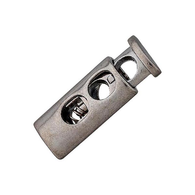 Brzdička na šňůrku [ Ø 5 mm ] – starostarostříbrná kovový,  image number 1