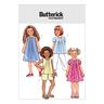 Dětské šaty, Butterick 4176|92 - 104,  thumbnail number 1