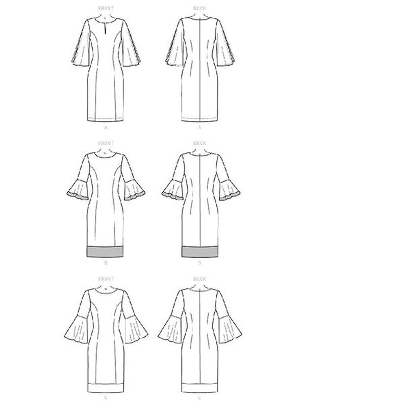 Šaty | Butterick 6624 | 44-50,  image number 8