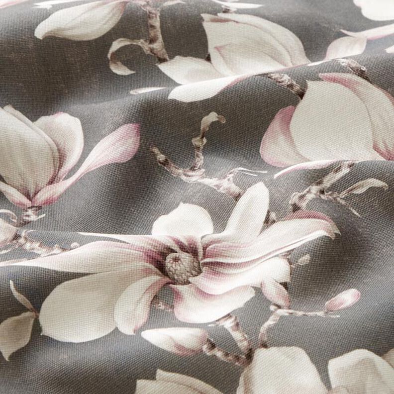 Látka pro venkovní použití Plátno magnolie – šedá,  image number 2