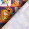 Bavlněný popelín Scooby Doo jako komiks Licenční látky – červená/mix barev,  thumbnail number 4