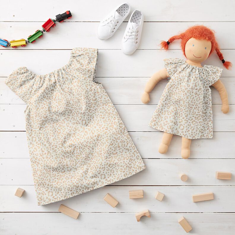 Žebrovan&yacute; žerzej N?žn&yacute; leopard digit&aacute;ln&iacute; potisk &ndash; b&iacute;l&aacute;,  image number 6