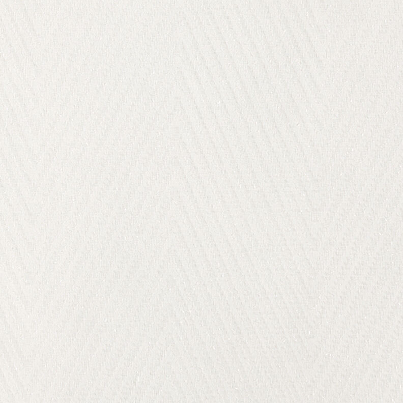Šifon cik cak třpytky – bílá,  image number 1