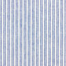Směs lnu a bavlny proužek široký – džínově modrá/vlněná bílá,  thumbnail number 1
