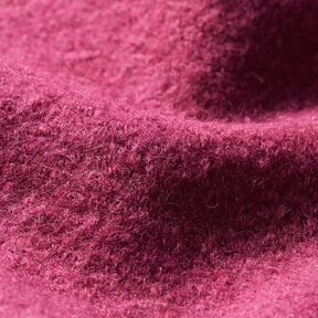 Valchovaný vlněný loden – purpurová, 