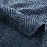 Kabátová tkanina směs vlny cik-cak – namornicka modr,  thumbnail number 5
