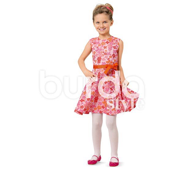 Dívčí šaty, Burda 9379,  image number 2