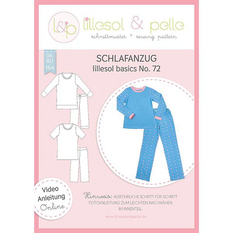 Pyžamo, Lillesol & Pelle No. 72 | 80-164,  image number 1