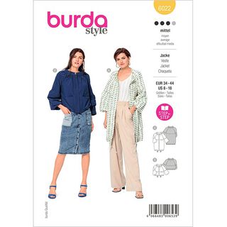 Bunda,Burda 6022 | 34 - 44, 