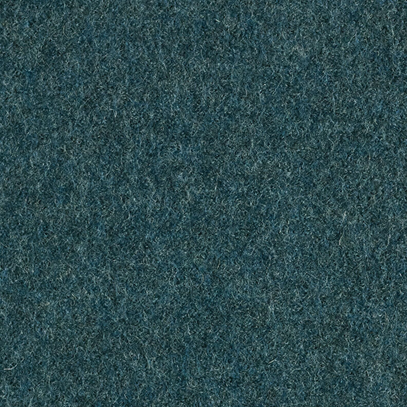 Valchovaný vlněný loden Melír – oceánská modrá,  image number 5