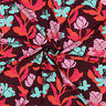 LENZING™ ECOVERO™ viskózová tkanina Amira Floral | Nerida Hansen – merlot/chili,  thumbnail number 3