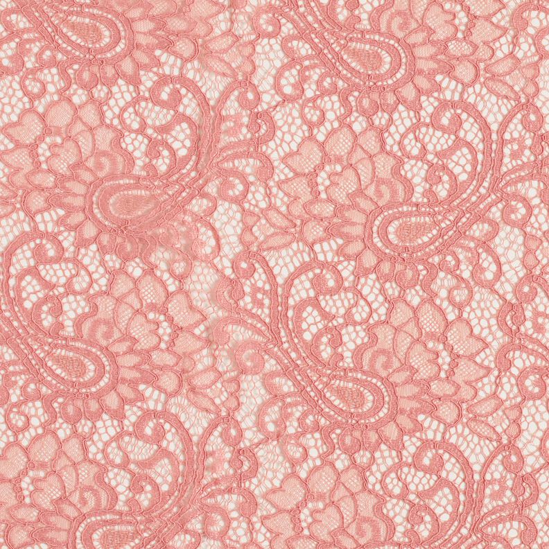 Krajková látka Paisley – světlý odstín bobulového ovoce,  image number 1