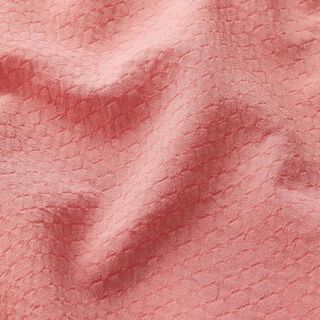 Seersucker ze směsi s viskózou | Fibre Mood – lososová, 