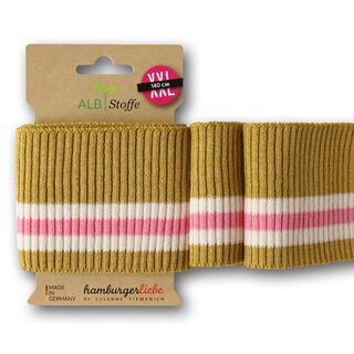 GOTS Náplety CUFF ME RIPPED [140 cm | 7,5 cm] | Albstoffe | Hamburger Liebe, 