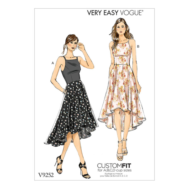 Šaty, Vogue 9252 | 40 - 48,  image number 1