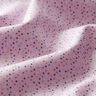 Bavlněný popelín Barevné mini tečky – pastelově fialová,  thumbnail number 2