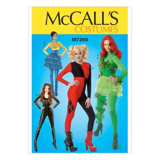 Kostýmy komiksových hrdinů, McCalls 7269 | 30-38, 