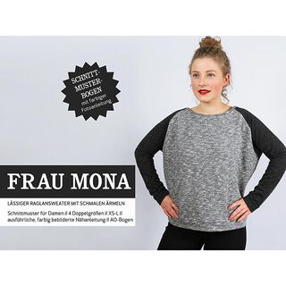 FRAU MONA Raglánový svetr s úzkými rukávy | Studio Schnittreif | XS-L, 