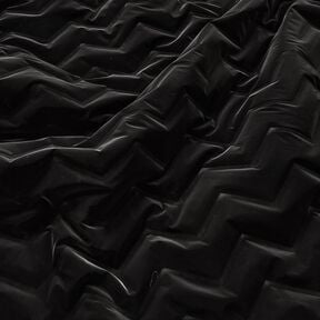 Prošívaná látka Chevron broskvová barva | Katia Fabrics – černá, 