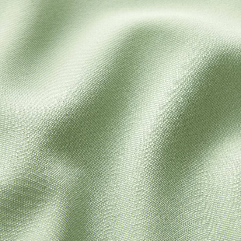 Lehká hladká strečová kalhotovina – pastelově zelená,  image number 2