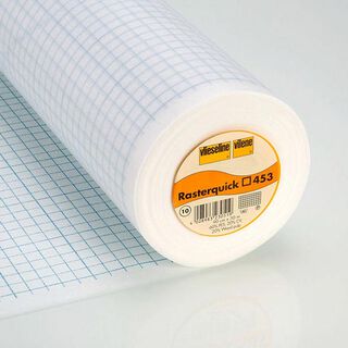 Rasterquick čtverec | Vlieseline – bílá, 