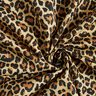 Dekorační látka Bavlněný satén Leopardí vzor – hnědá,  thumbnail number 3