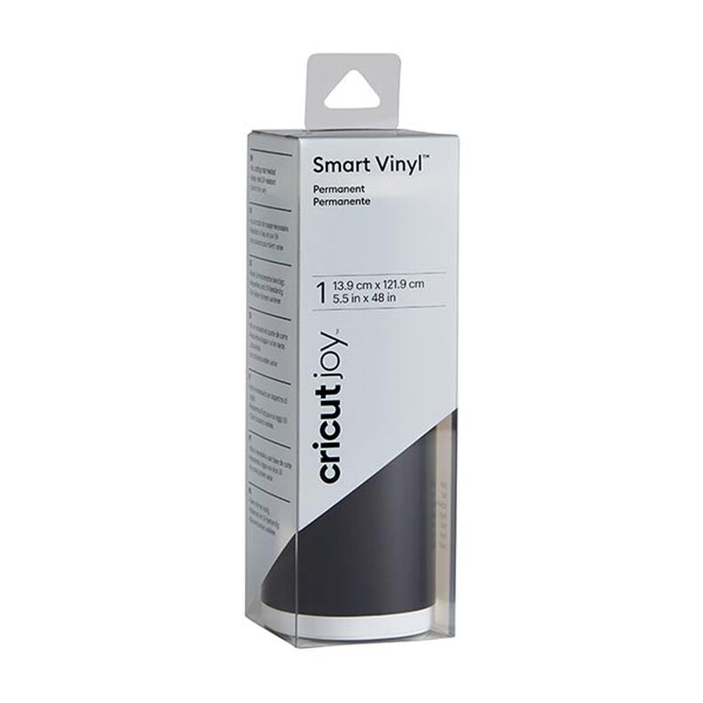 Cricut Joy Smart permanentní vinylové fólie [ 13,9 x 121,9 cm ] – černá,  image number 1