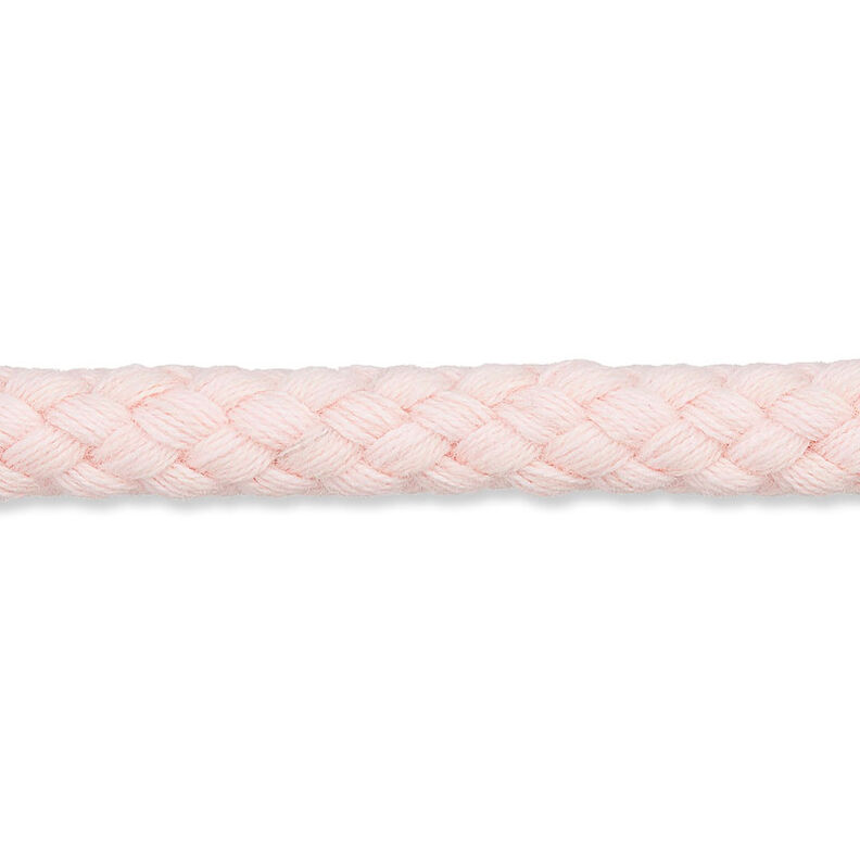 Bavlněná šňůrka [Ø 7 mm] – světle růžová,  image number 1