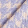 Hrubě tkaná kabátová látka typu houndstooth – béžová/šeříková,  thumbnail number 4
