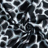 Viskózová látka Leopardí vzor – světle modra/černá,  thumbnail number 3