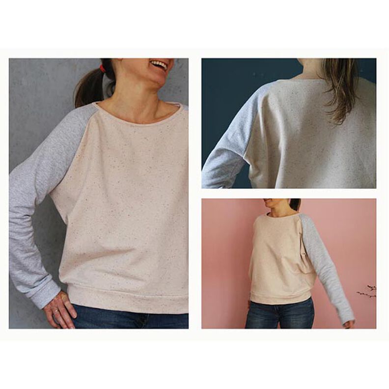 FRAU MONA Raglánový svetr s úzkými rukávy | Studio Schnittreif | XS-L,  image number 2