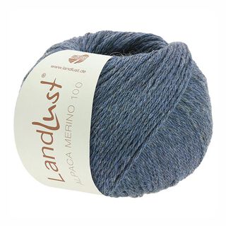 LANDLUST Alpaca Merino 100, 50g | Lana Grossa – modrošedá, 