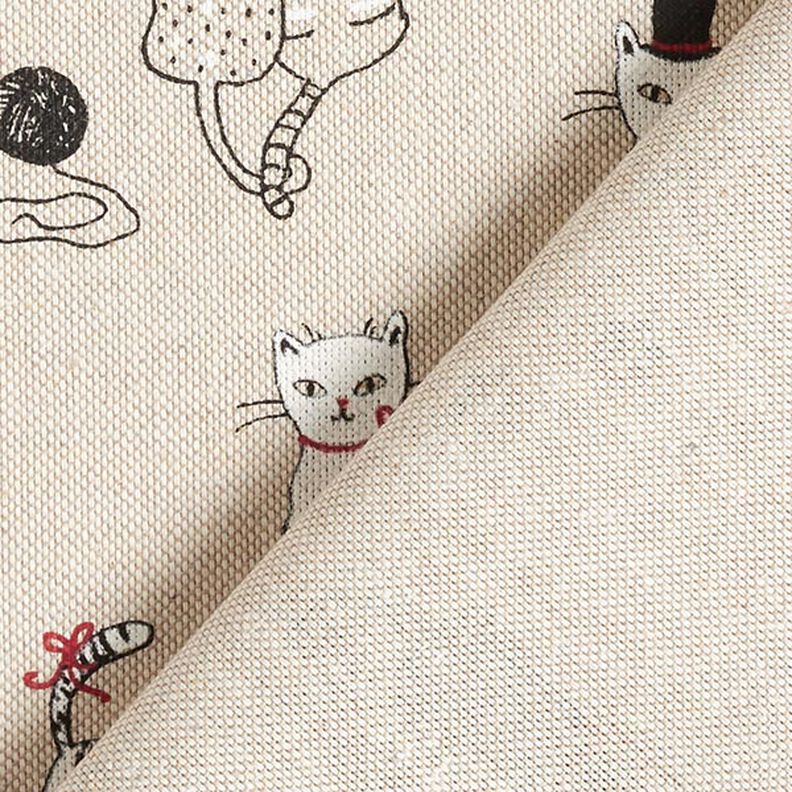 Polopanama, vzhled lnu, Cats in love – přírodni,  image number 4