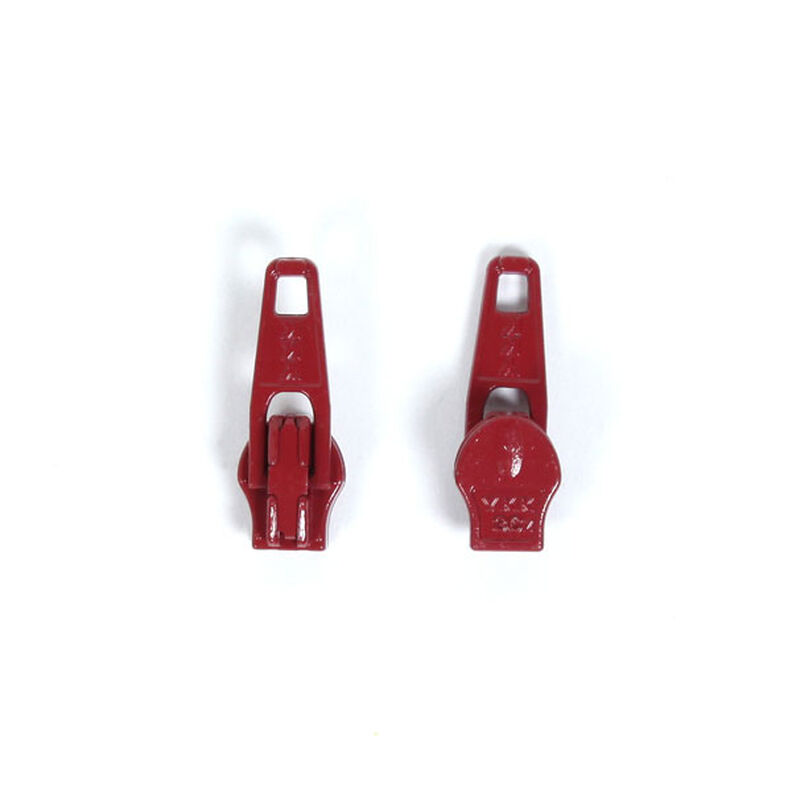 Kovový jezdec (520) – karmínově červená | YKK,  image number 1