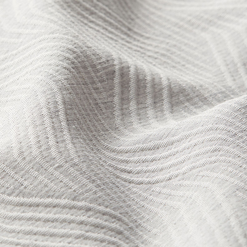 Dekorační žakár Vlnovky – světle šedá,  image number 2