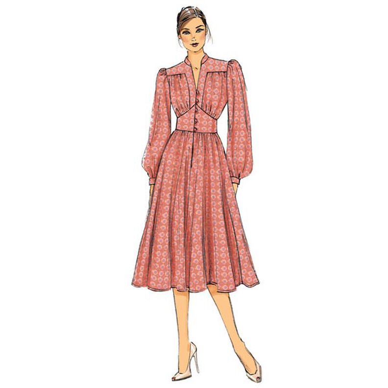 Šaty, Vogue 9076 | 32 - 48,  image number 4