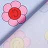 Povrstvená bavlna Veselé květiny | Poppy Fabrics – baby modra/růžová,  thumbnail number 5