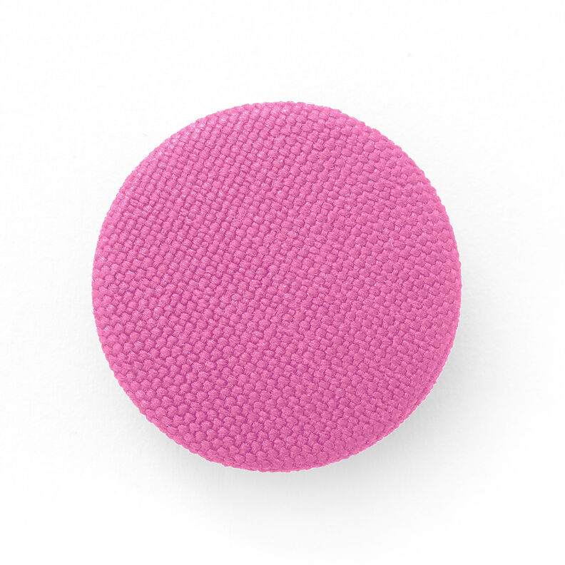 Potažený knoflík, Classic Poly – pink,  image number 1