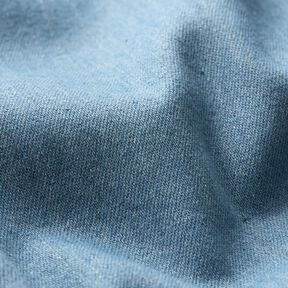 Lehký strečový denim recyklované – brilantní modrá, 