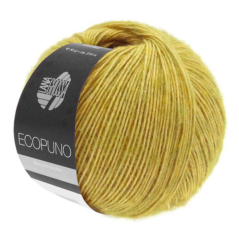 Ecopuno, 50g | Lana Grossa – hořčicove žlutá,  image number 1