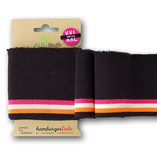 GOTS Bio náplety CUFF ME COLLEGE [140 cm | 7,5 cm] | Albstoffe | Hamburger Liebe, 